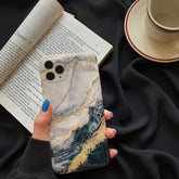 Compatible with Apple , Glitter Marble Apple Phone Case