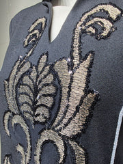 Ladies Fashion Embroidered Long Dress