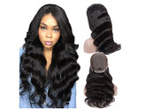 Ladies wavy long curly hair wig