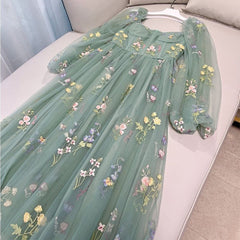 Ladies Embroidered Seaside Holiday Dress