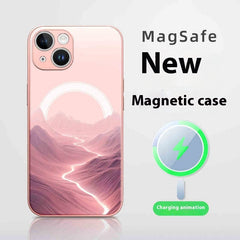 Magnetic Frosted Silicone Heat Dissipation Drop-resistant Protective Cover