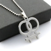 Lgbt Titanium Steel Pendant Gay Pendant