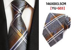 Polyester Material Paisley Pattern Men's Suit Tie