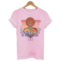 Personality Transgender Gay Print T-Shirt