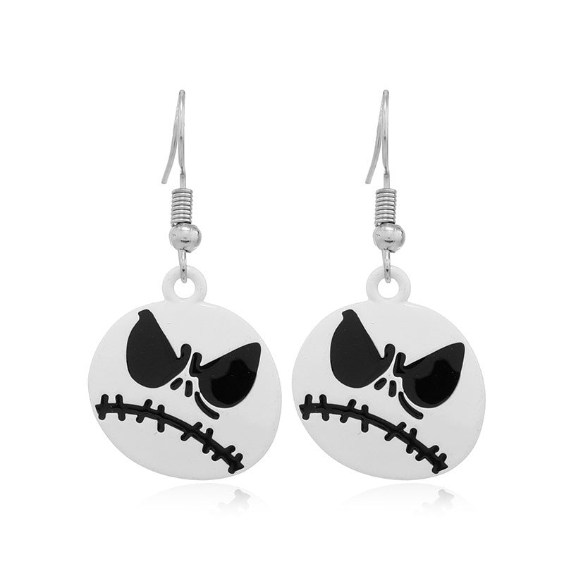 New Halloween Earrings Creative Mummy Ghost