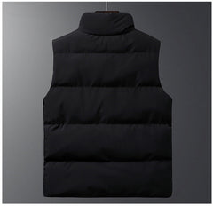 Down Cotton Vest Men's Autumn Ad Winter Thickening Leisure