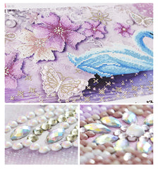 Swan Diamond Painting 5D Patch Diamond Cross Stitch Full Diamond
