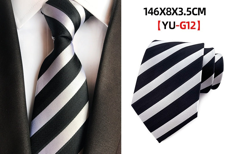 Polyester Material Paisley Pattern Men's Suit Tie