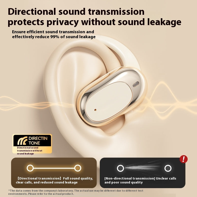 Bluetooth Headset For Bone Conduction Long Wear Does Not Hurt Ultra-long Life Battery