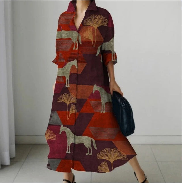 New Fashion Temperament Polka Dot Dress