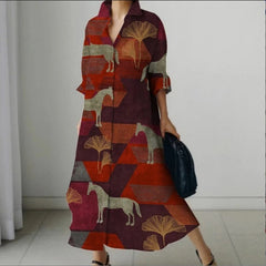 New Fashion Temperament Polka Dot Dress