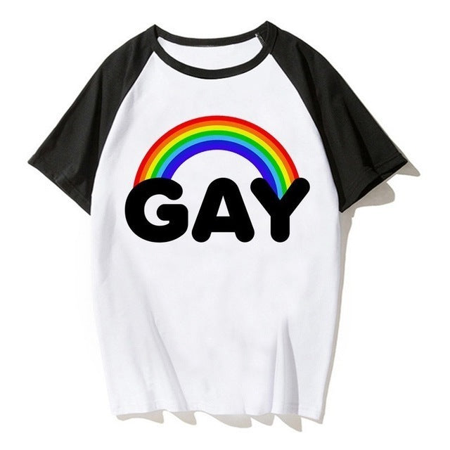 Rainbow gay t-shirt