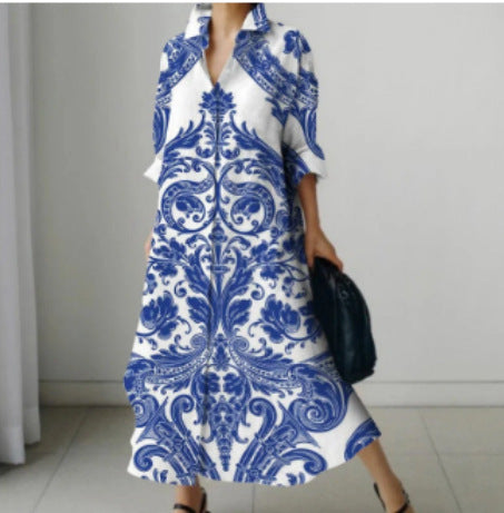 New Fashion Temperament Polka Dot Dress