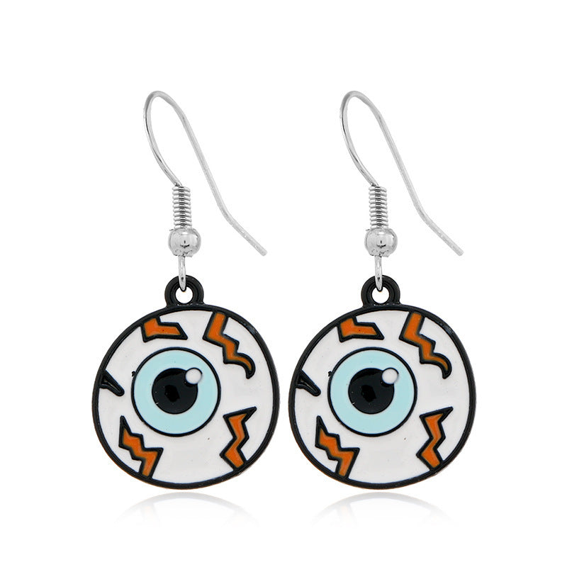 New Halloween Earrings Creative Mummy Ghost