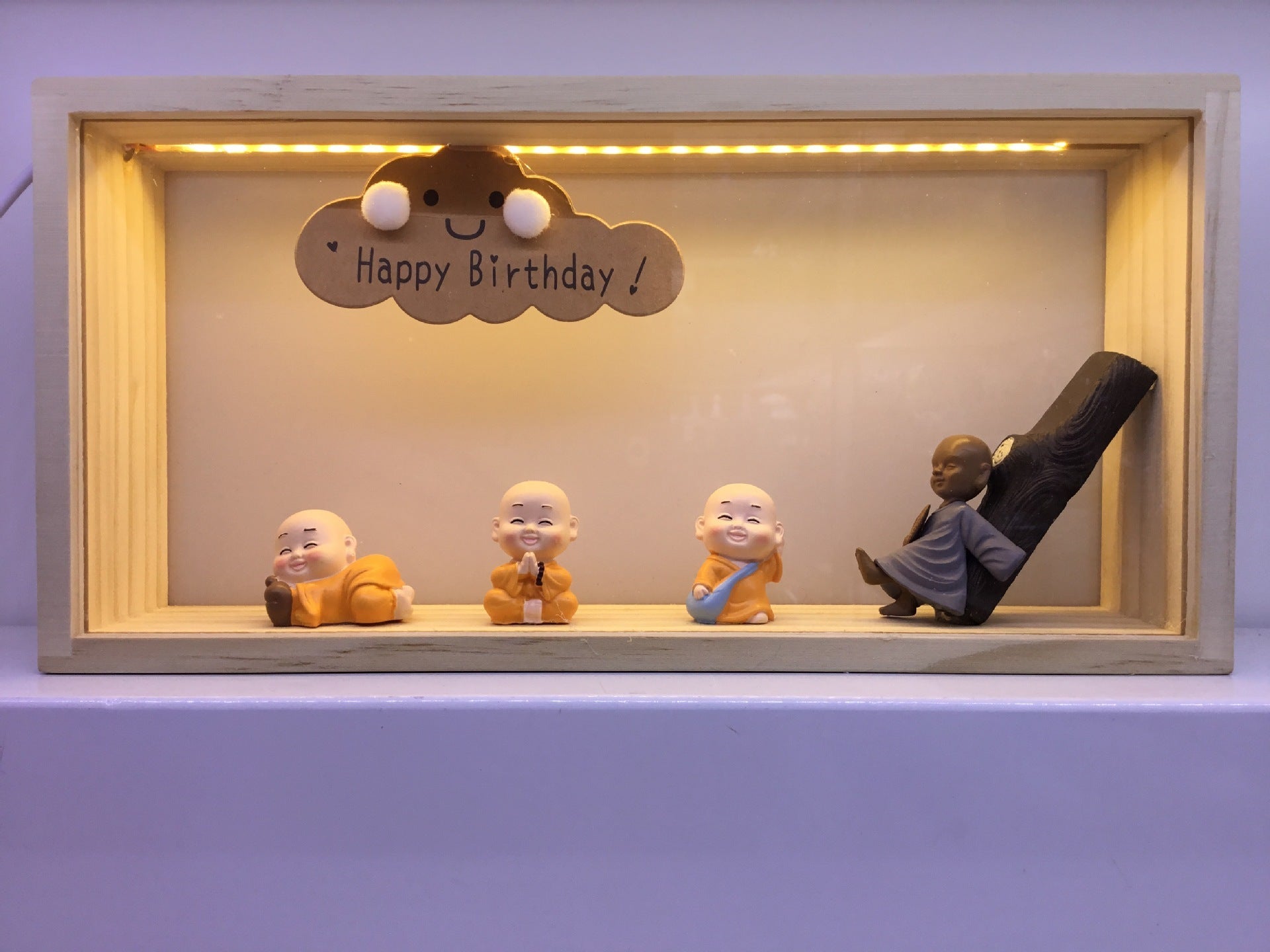 Bedside Night Light Box Astronaut Small Decoration