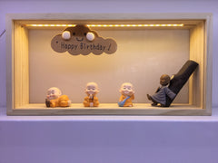 Bedside Night Light Box Astronaut Small Decoration