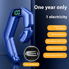 Bone Conduction Ear-mounted Digital V19 Bluetooth Headset