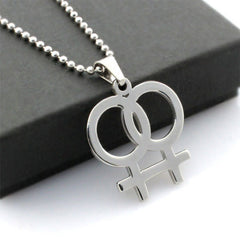 Lgbt Titanium Steel Pendant Gay Pendant