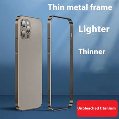 Metal Frame Buckle Phone Case