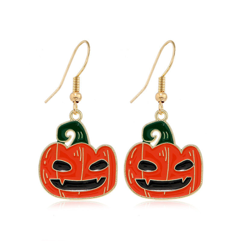 New Halloween Earrings Creative Mummy Ghost
