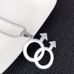 Lgbt Titanium Steel Pendant Gay Pendant