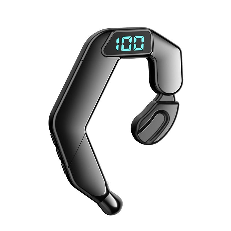 Bone Conduction Ear-mounted Digital V19 Bluetooth Headset