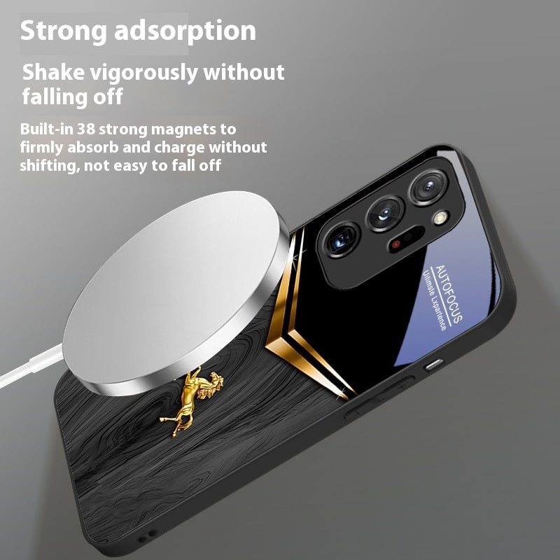 Phone Case S20 Magnetic S21 Advanced S22 Win Instant Success with strong adsorption and magnetic attraction features.