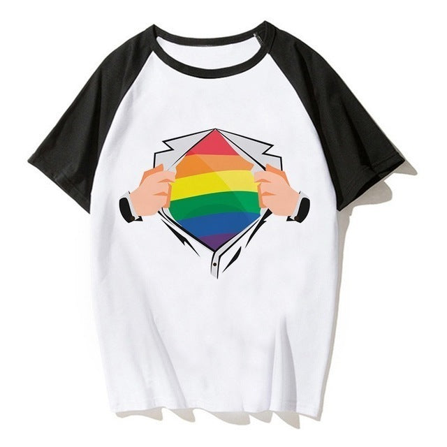 Rainbow gay t-shirt