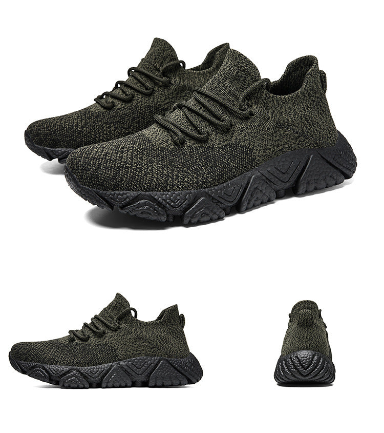 Men's Stylish And Lightweight Plus Size Slip-on Casual Sock Shoes