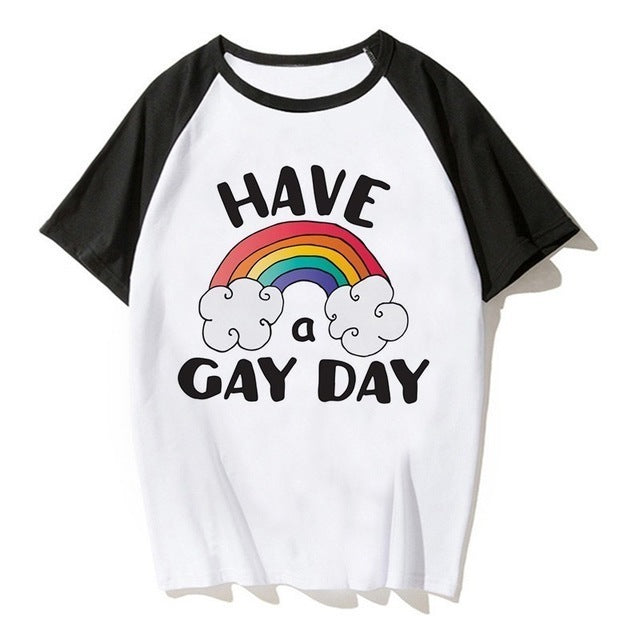 Rainbow gay t-shirt