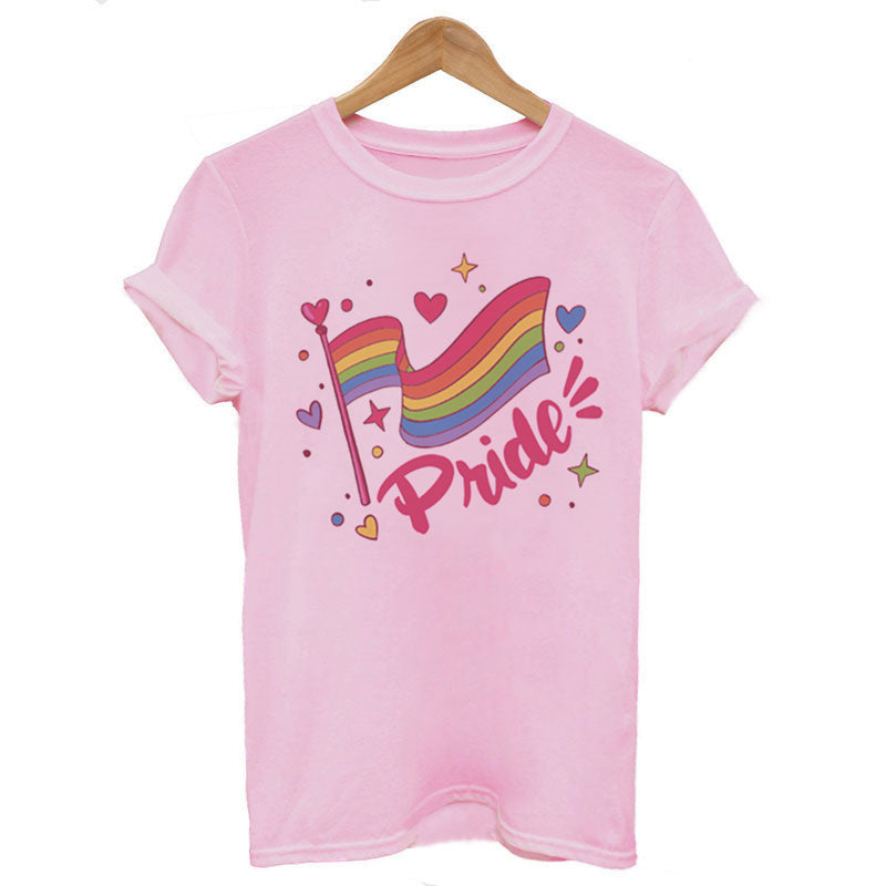 Personality Transgender Gay Print T-Shirt