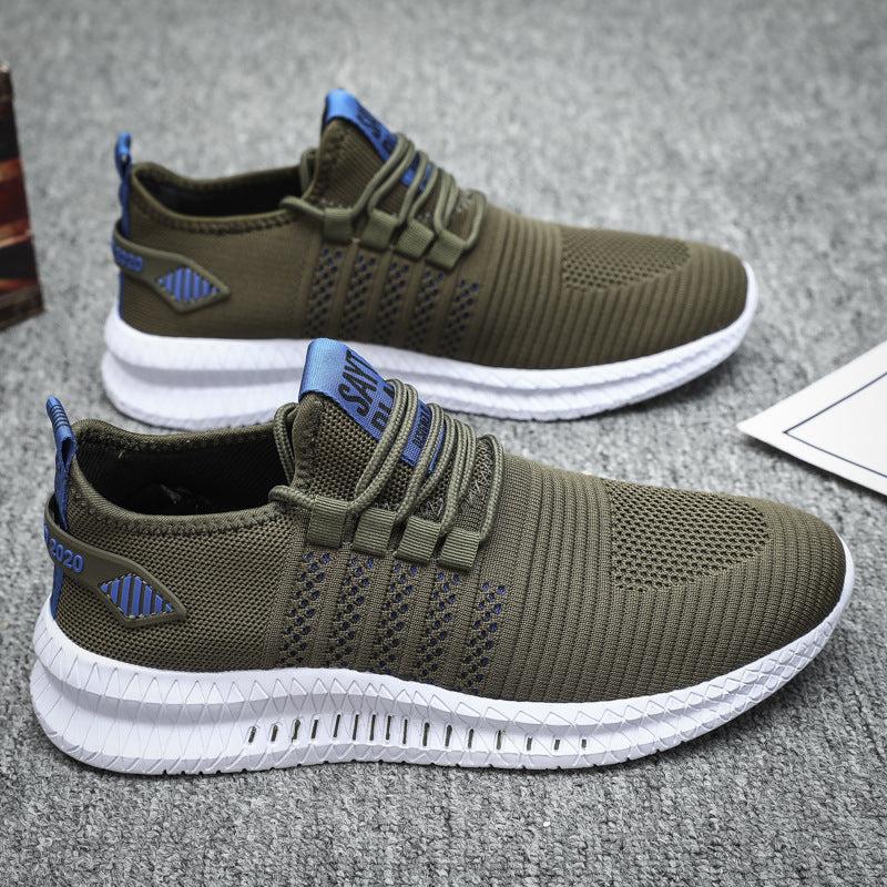 Fashion Men's Casual Flying Knit Sneakers