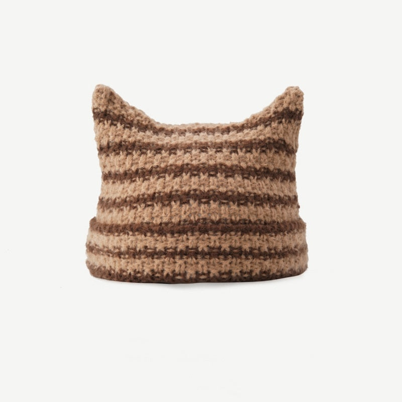 Korean Cute Thermal Head Cover Woolen Cap