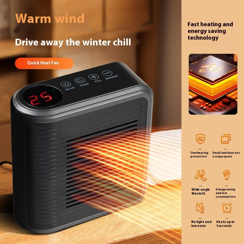 Mini Fan Heater Wall-mounted Heater Multifunctional Heater for quick heating and winter comfort