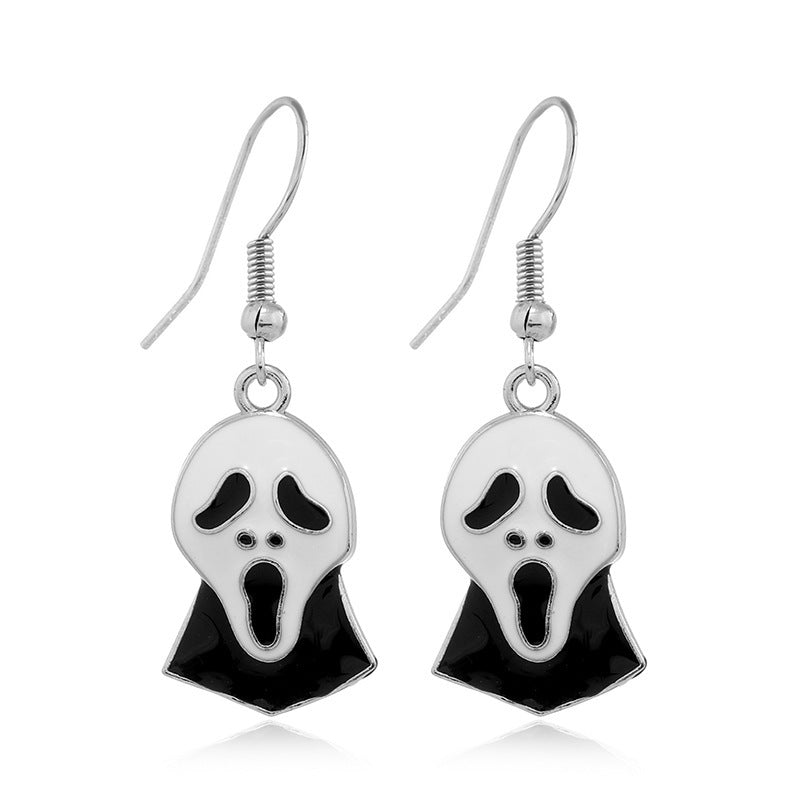 New Halloween Earrings Creative Mummy Ghost