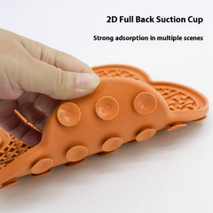 Silicone Pet Licking Mat Cleaning Shower Distraction Slow Food