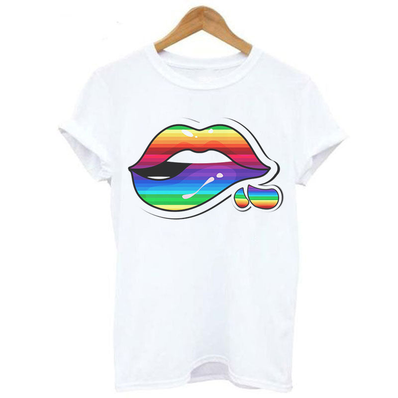 Personality Transgender Gay Print T-Shirt