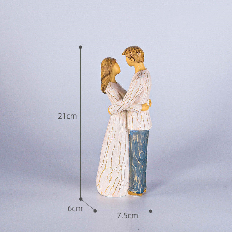 New Carved Figure Wedding Ornaments