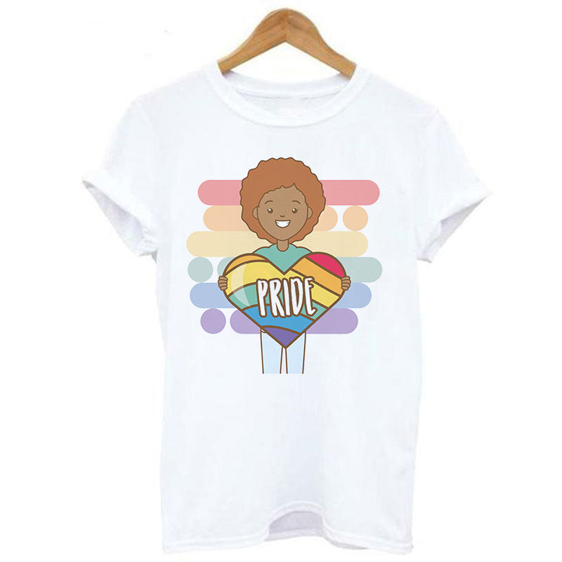 Personality Transgender Gay Print T-Shirt