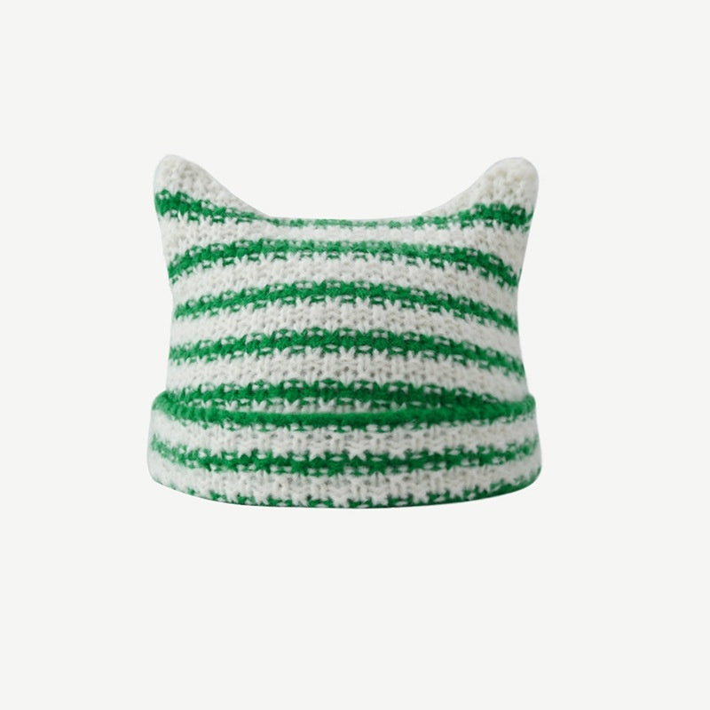 Korean Cute Thermal Head Cover Woolen Cap