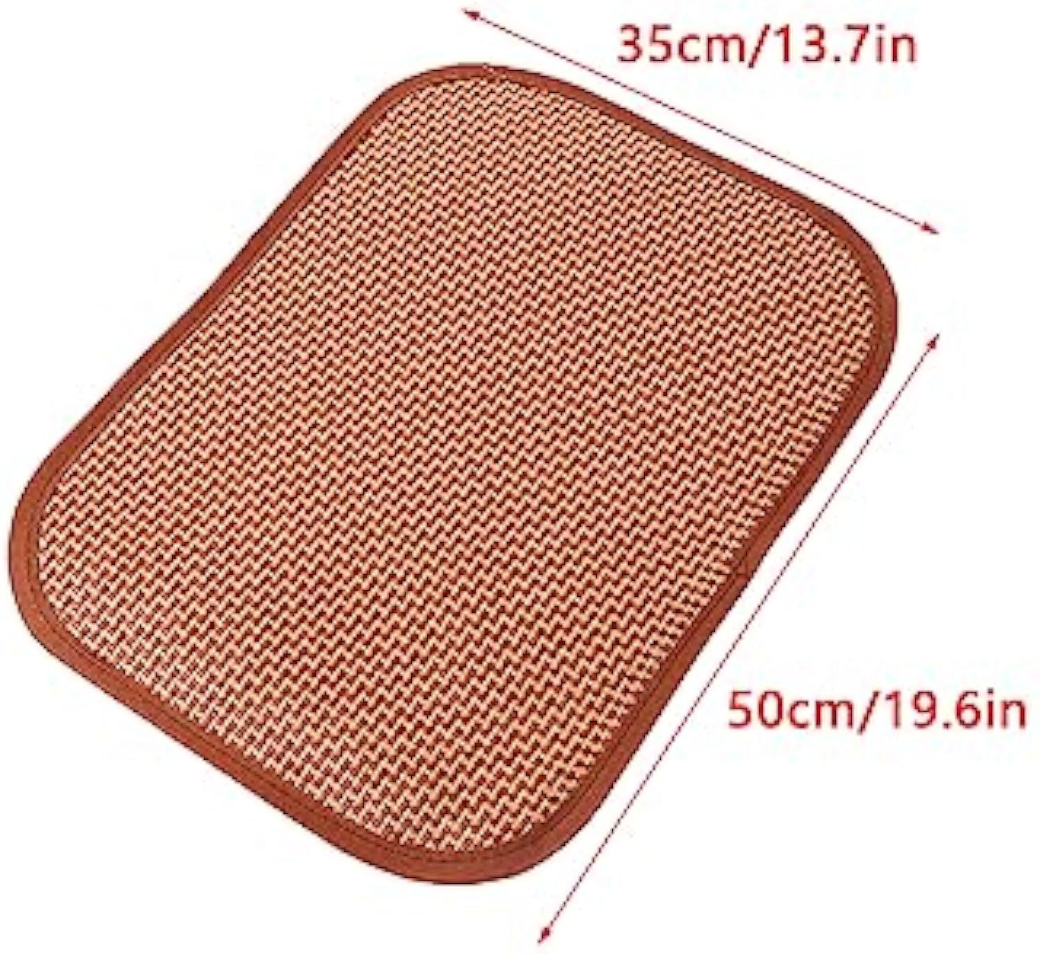 Premium Cat And Dog Cooling Mat - Self Cooling Pad For Summer - Bamboo Rattan Woven Resting Mat - Ideal For Kennels Crates Guinea Pigs And Hamsters