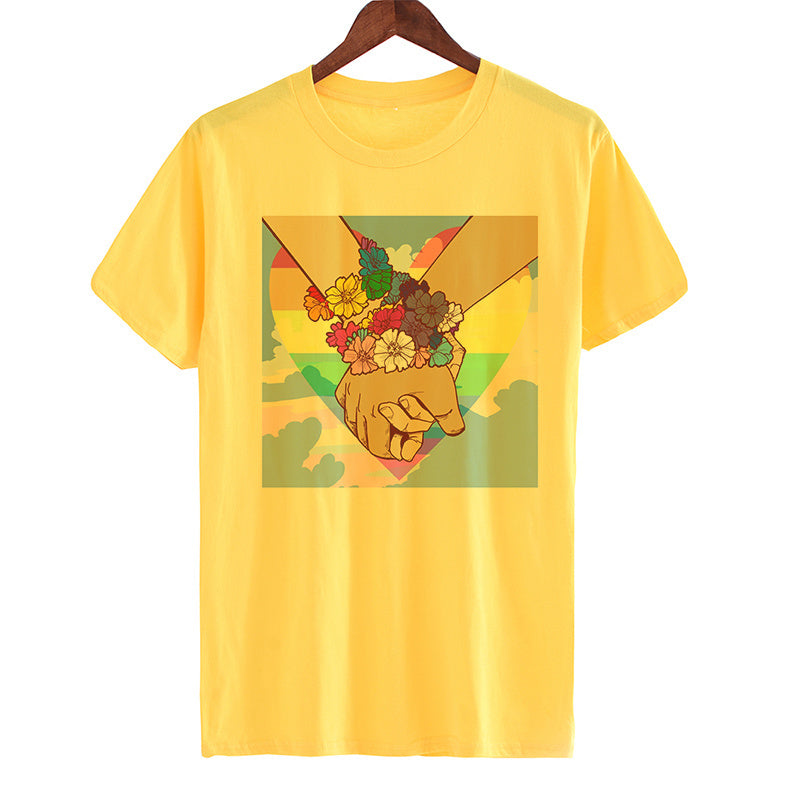 Personality Transgender Gay Print T-Shirt