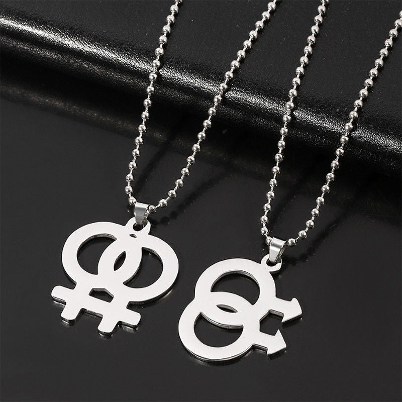 Lgbt Titanium Steel Pendant Gay Pendant
