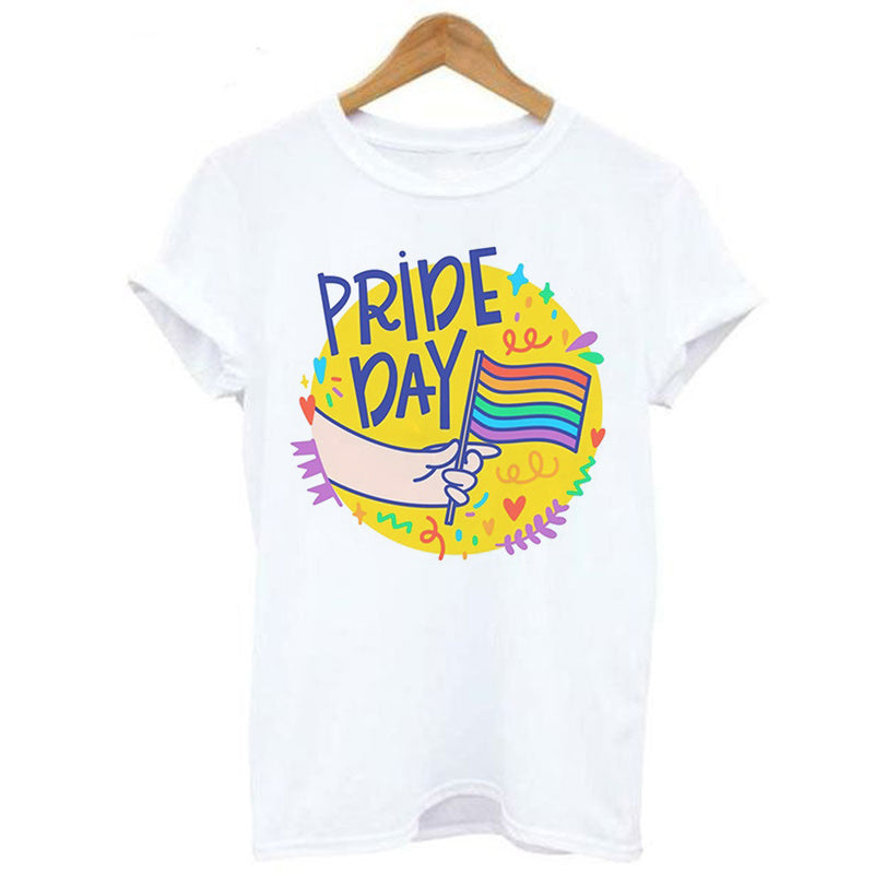 Personality Transgender Gay Print T-Shirt