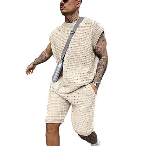 Summer Menswear Sports Casual Short-sleeved Shorts Suit